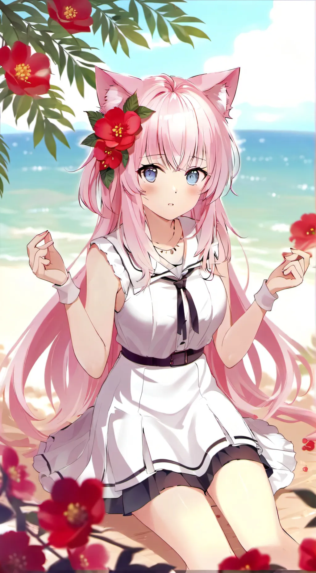 ai character: Юлечка background