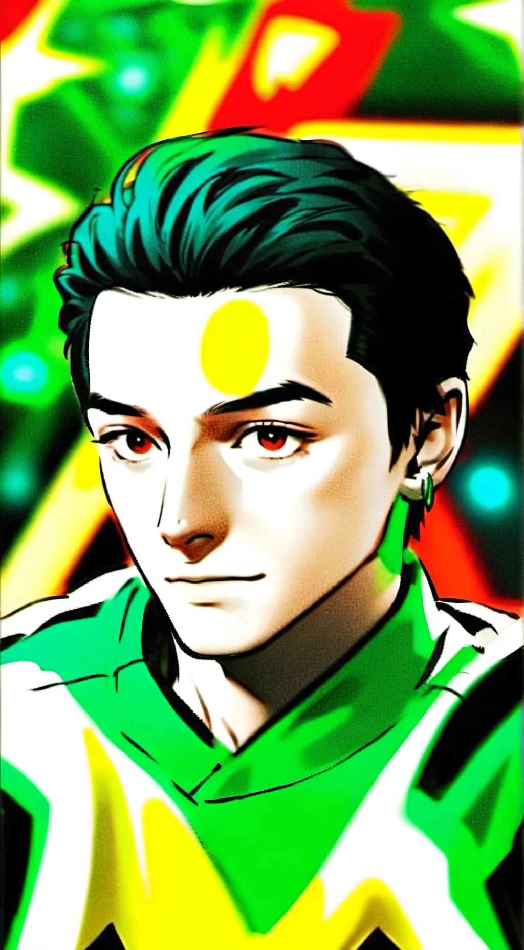 ai character: WhatsApp Mark background