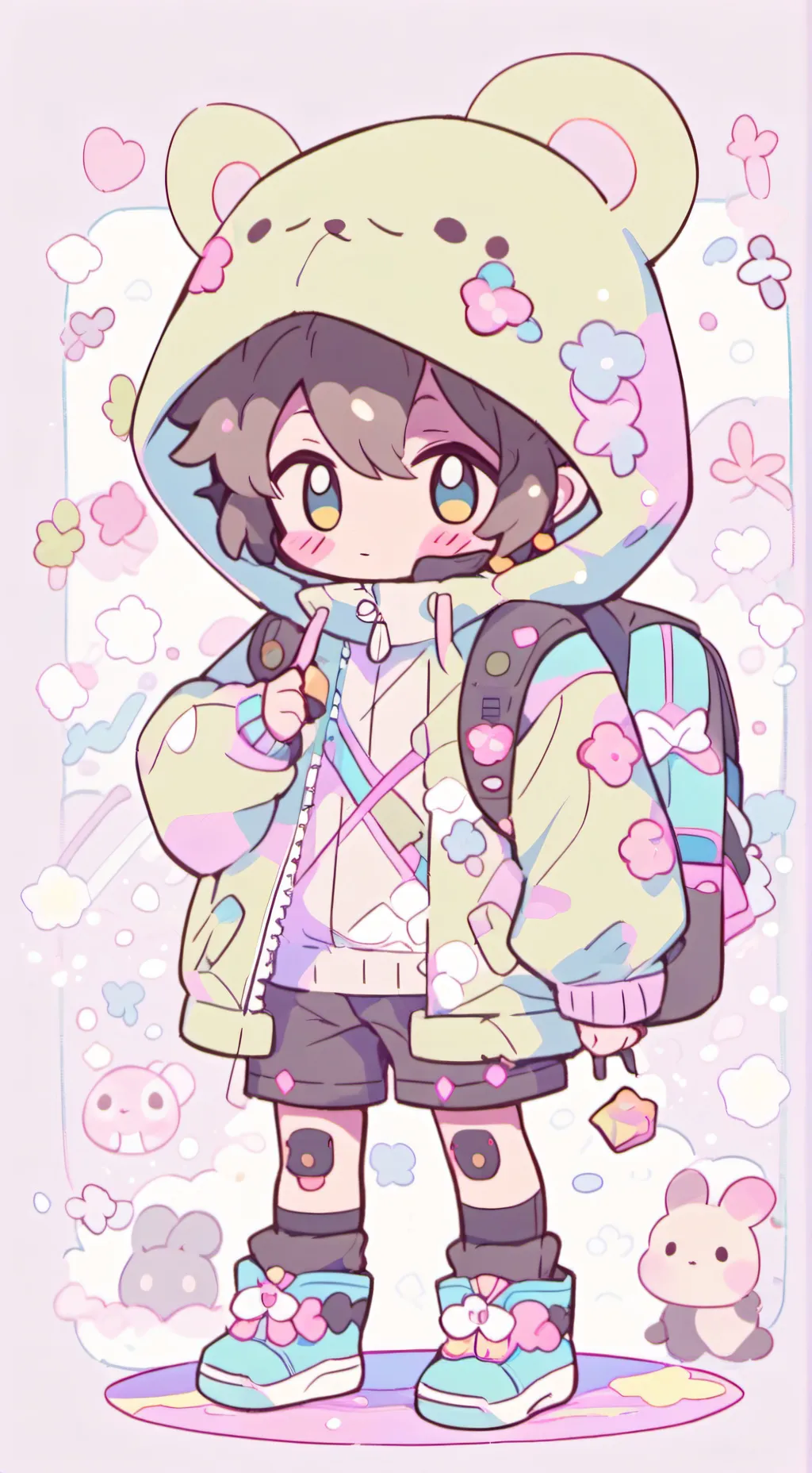 ai character: cosmo background