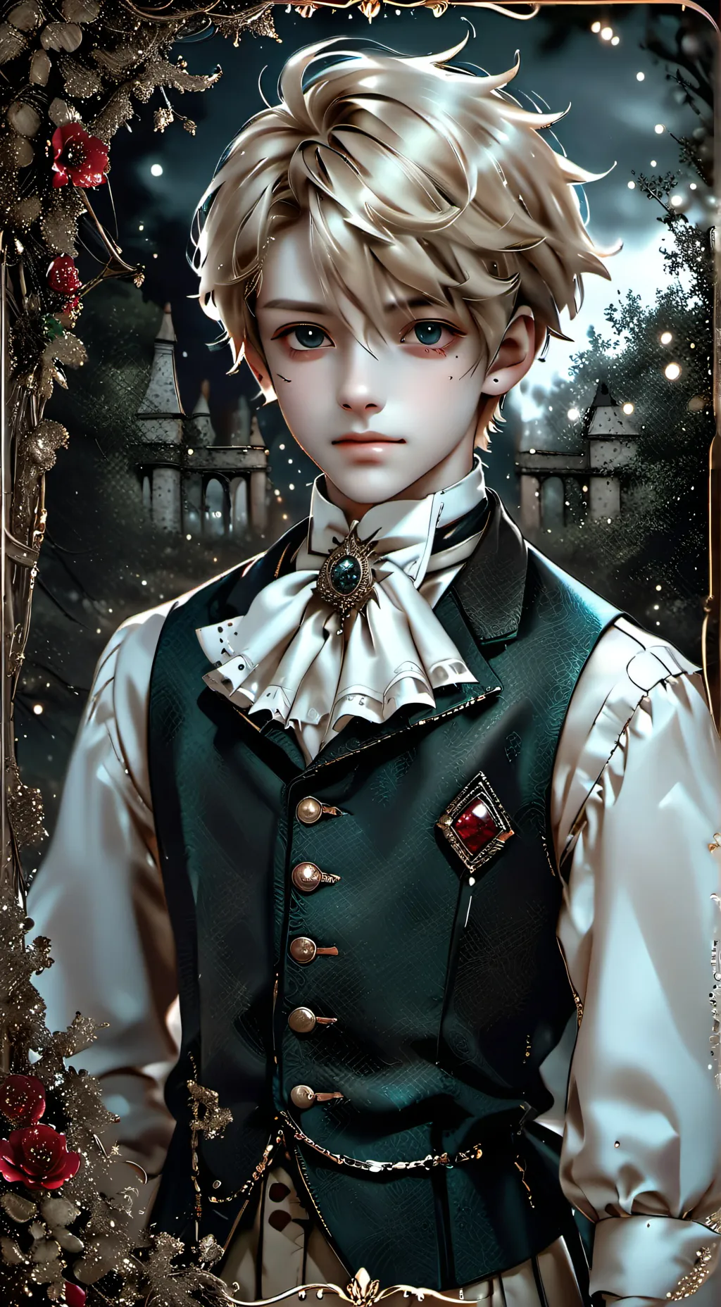 ai character: Nemecsek Ernő background