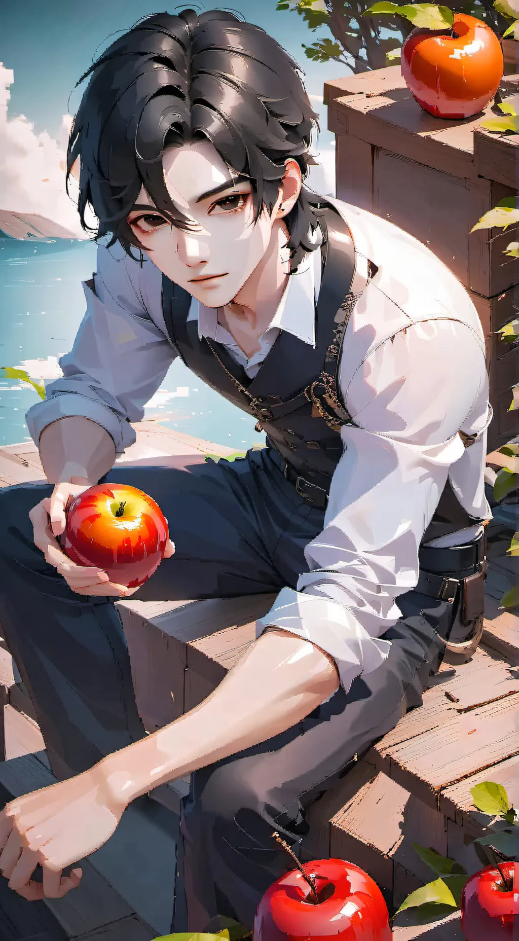 ai character: Cheating boyfriend background