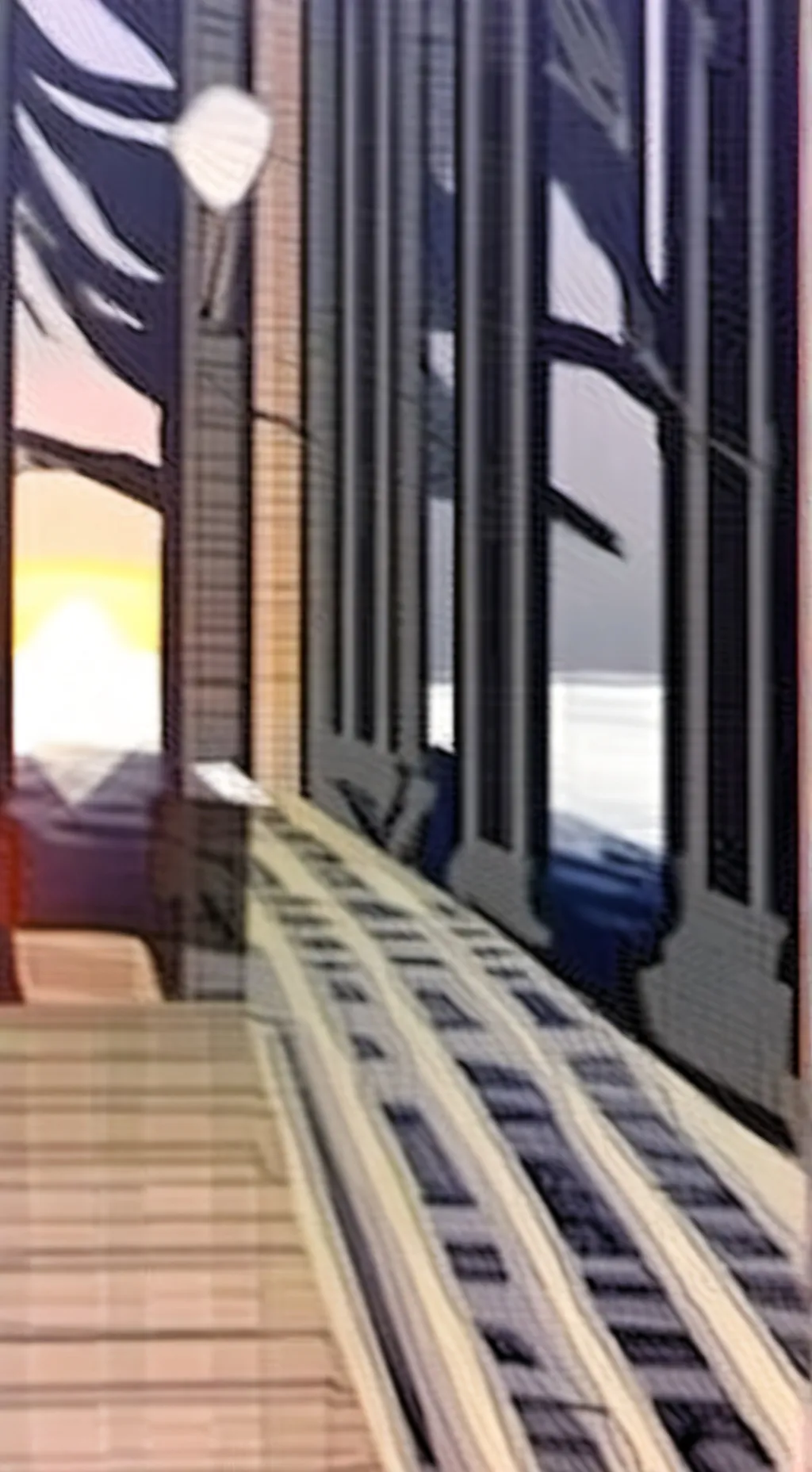 ai character: Kny BUT Shinobu background