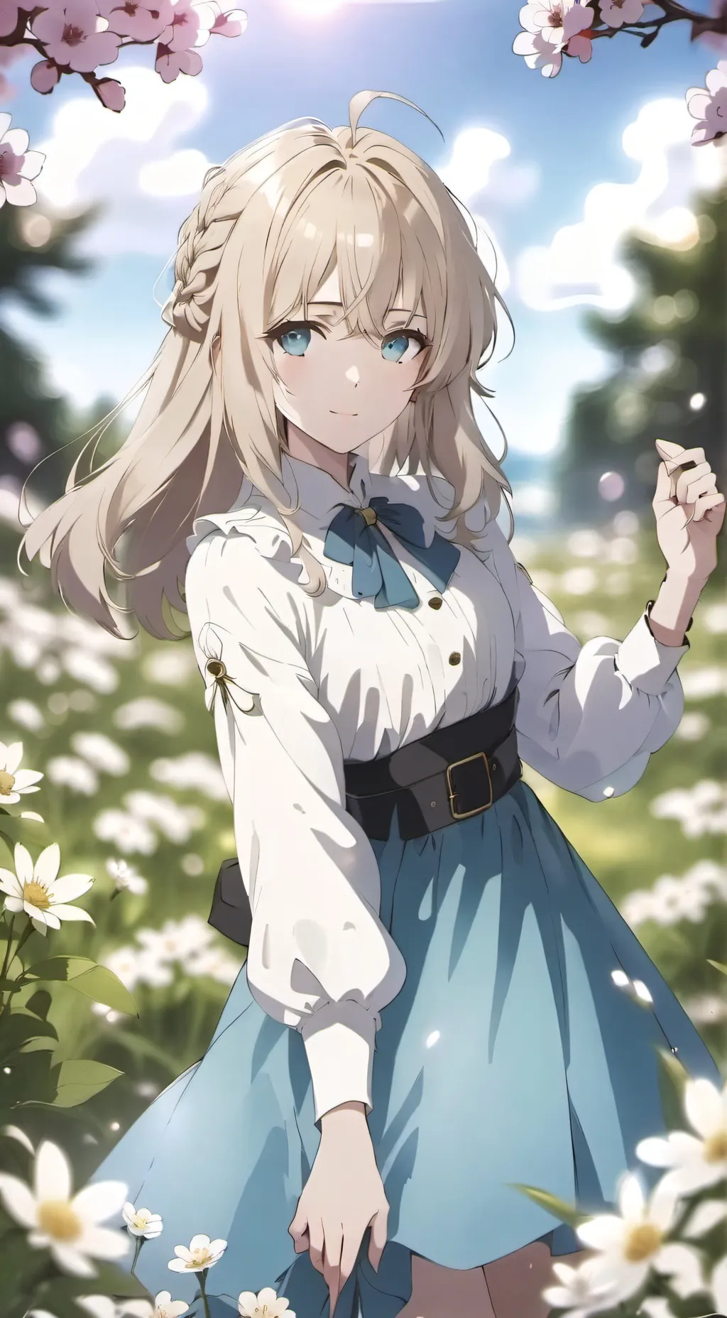 ai character: amy background