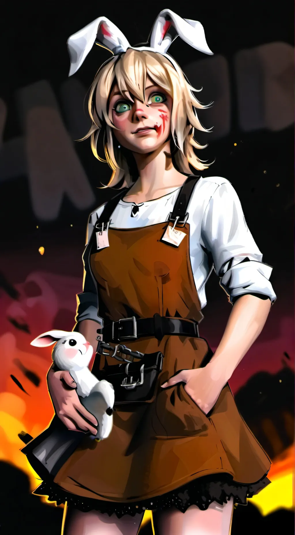 ai character: Tiny Tina background