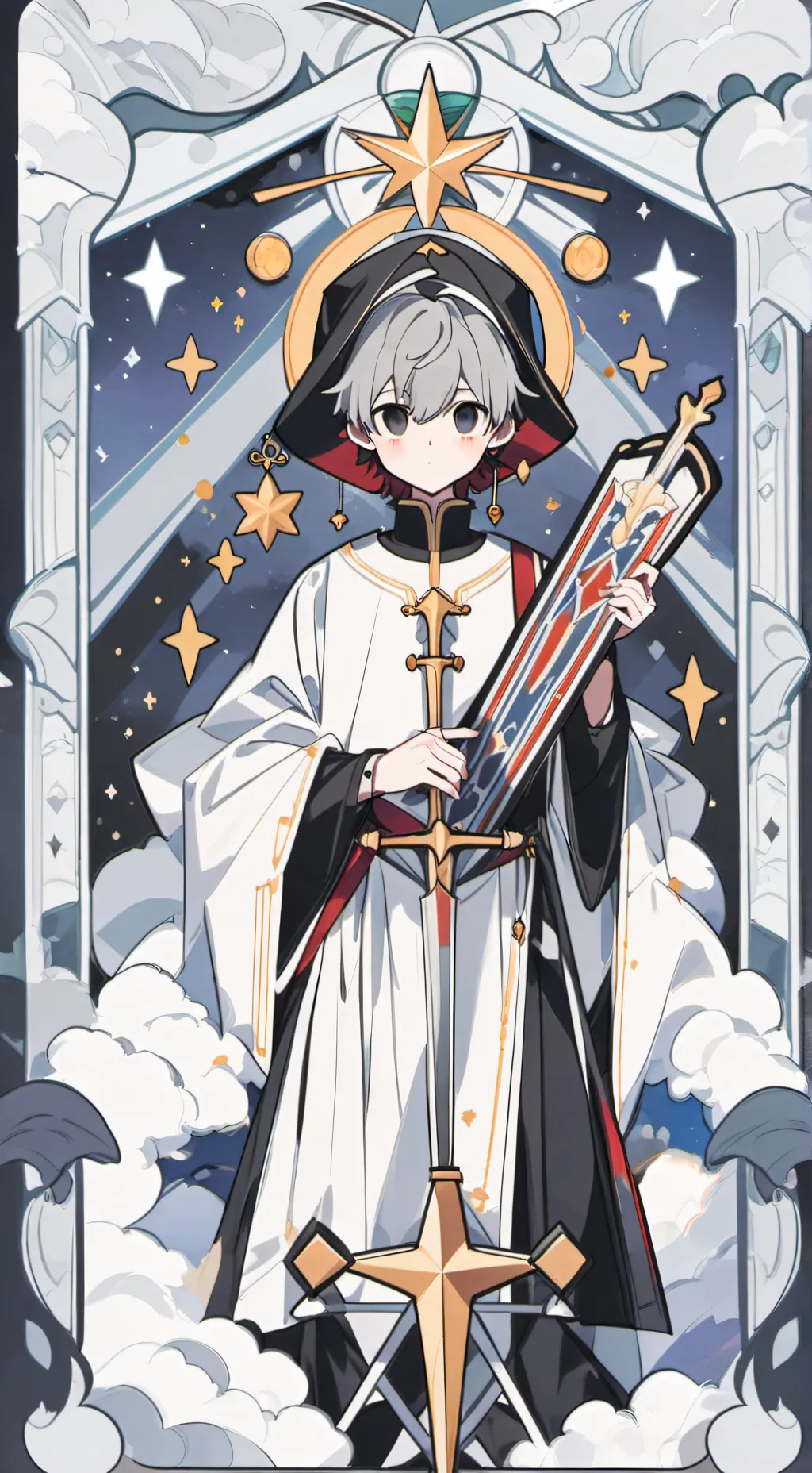 ai character: Jeongchan  background