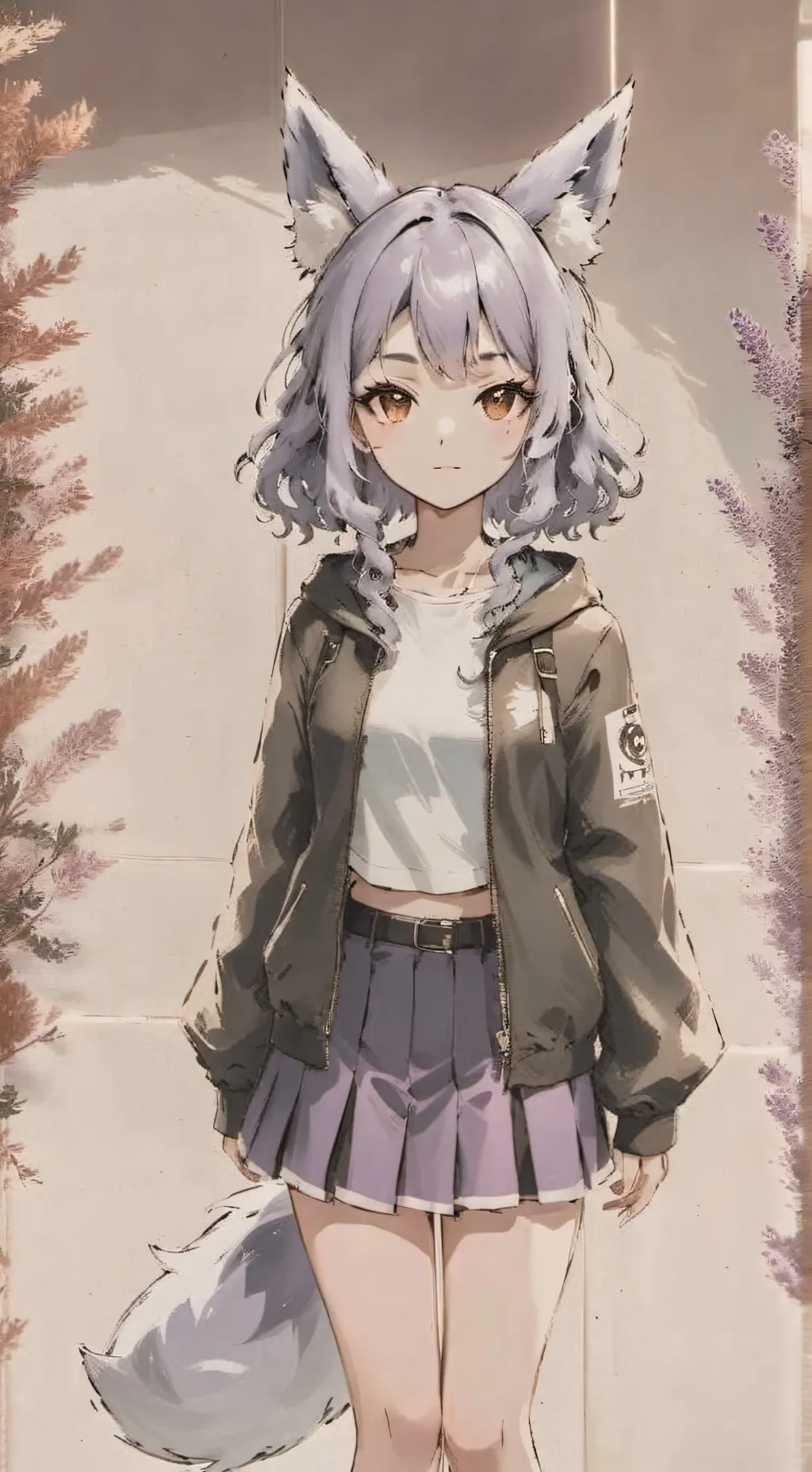 ai character: Mha hybrid background