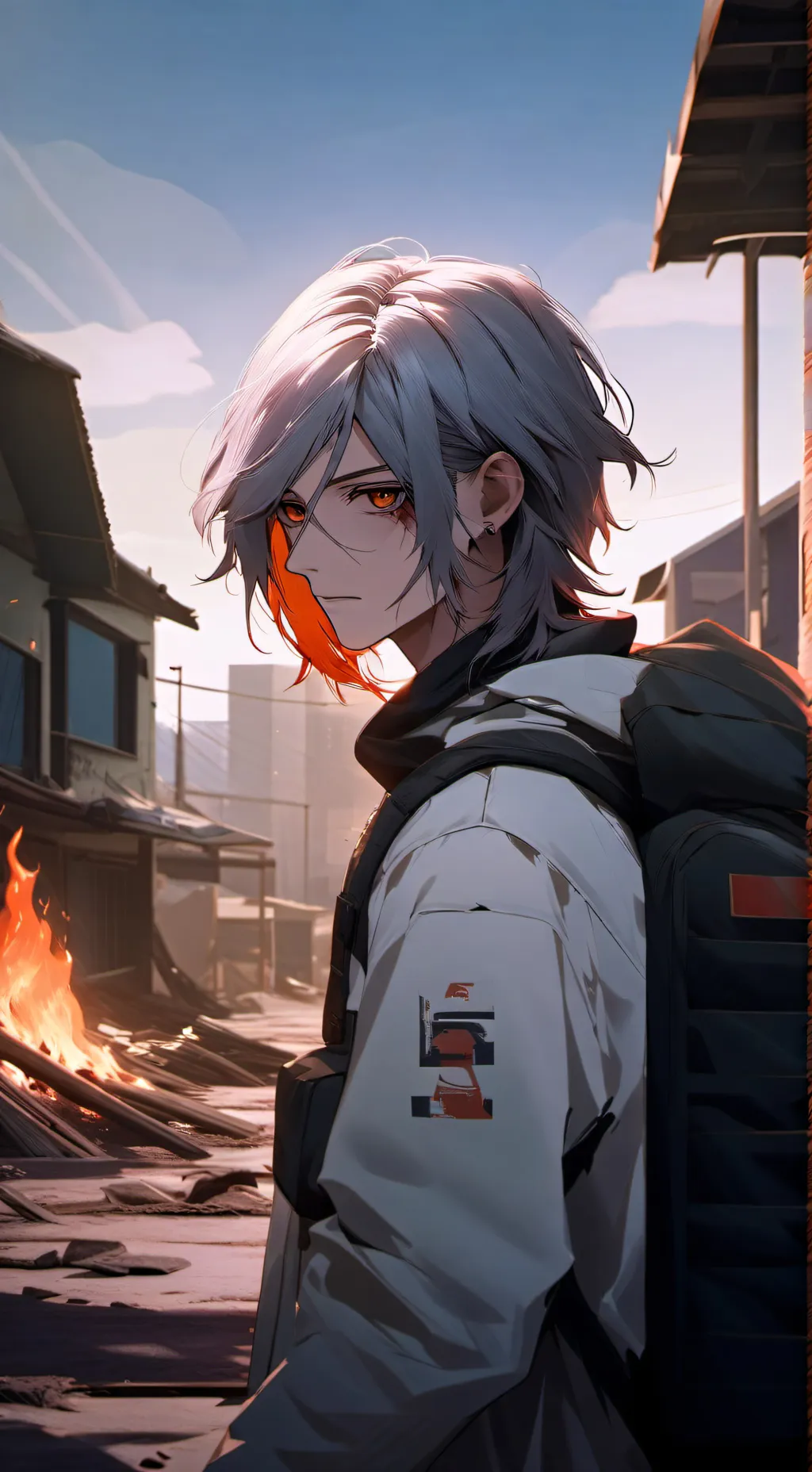 ai character: invasion humaine  background