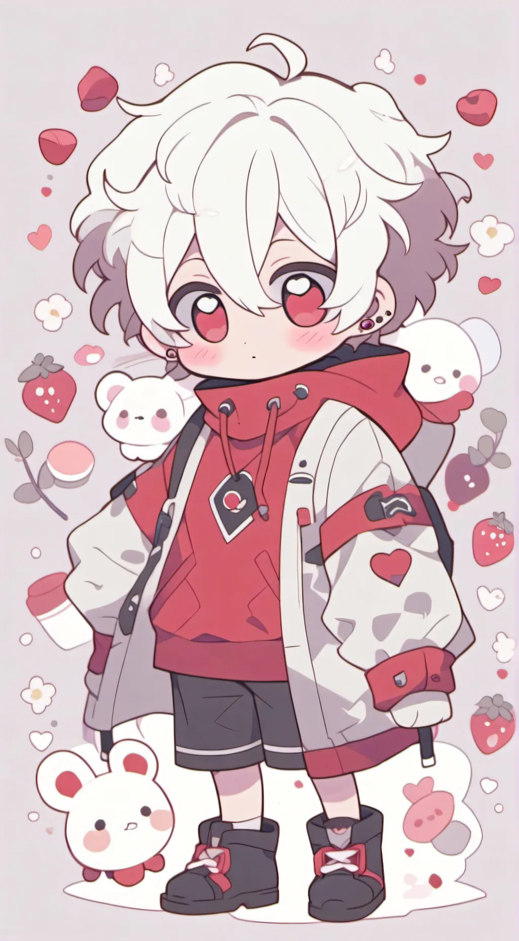 ai character: Mha prof sang 2 background