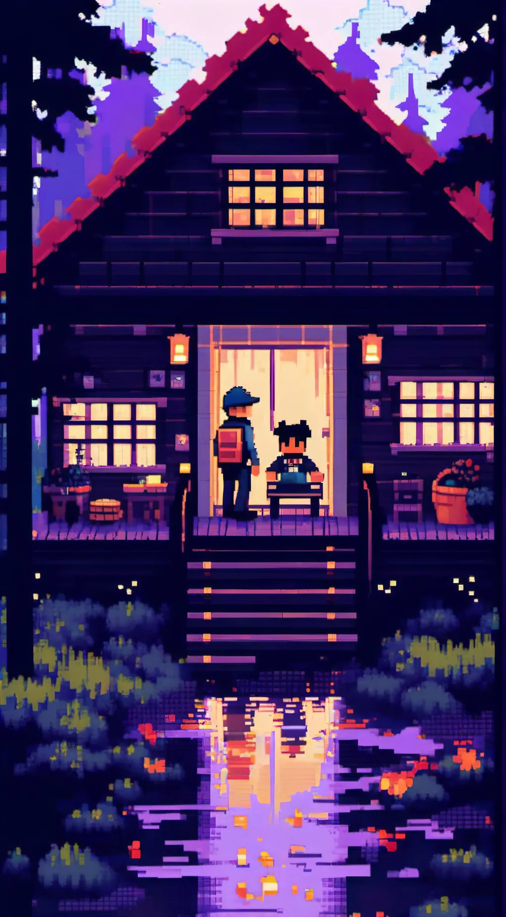 ai character: Bloxis Avenue background