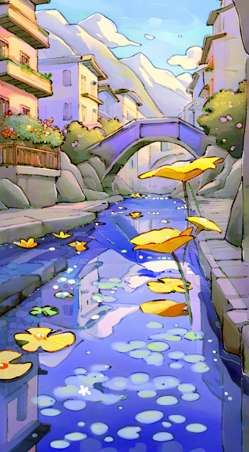 ai character: caim x pomni  background