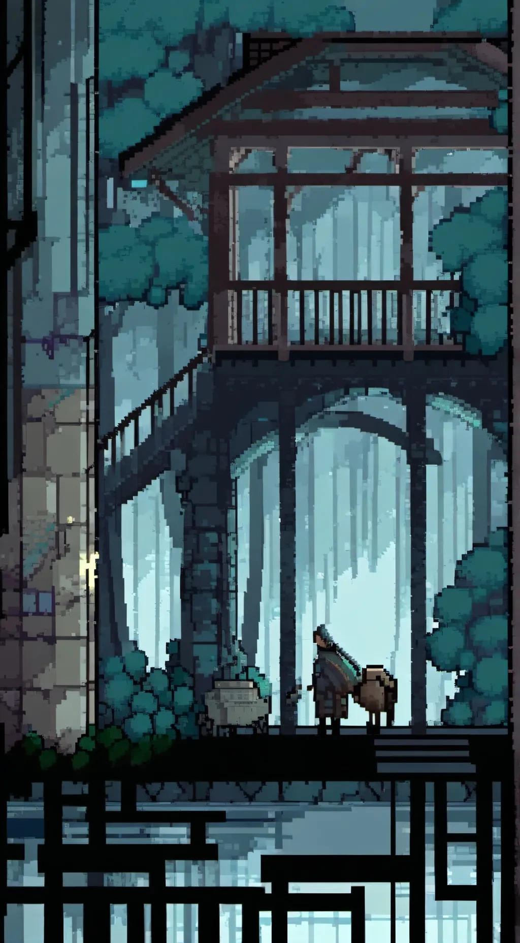 ai character: dziadek background