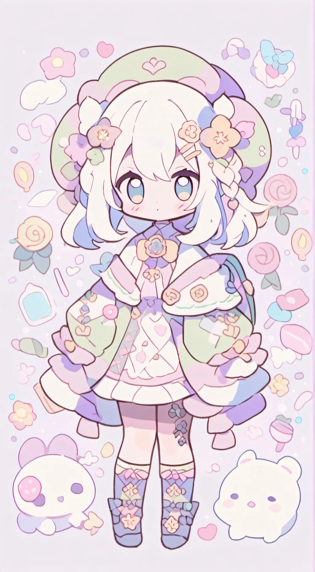 ai character: fruitcake angst!? background