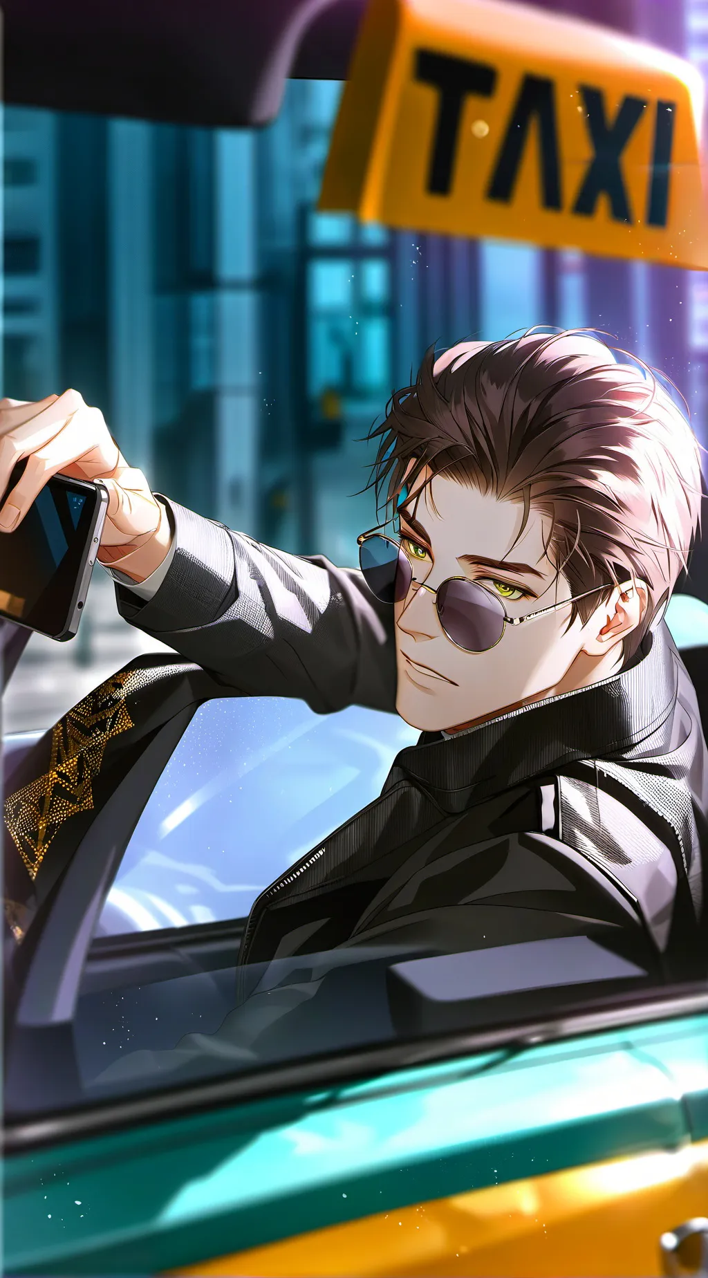 ai character: The Celebrity Chas background