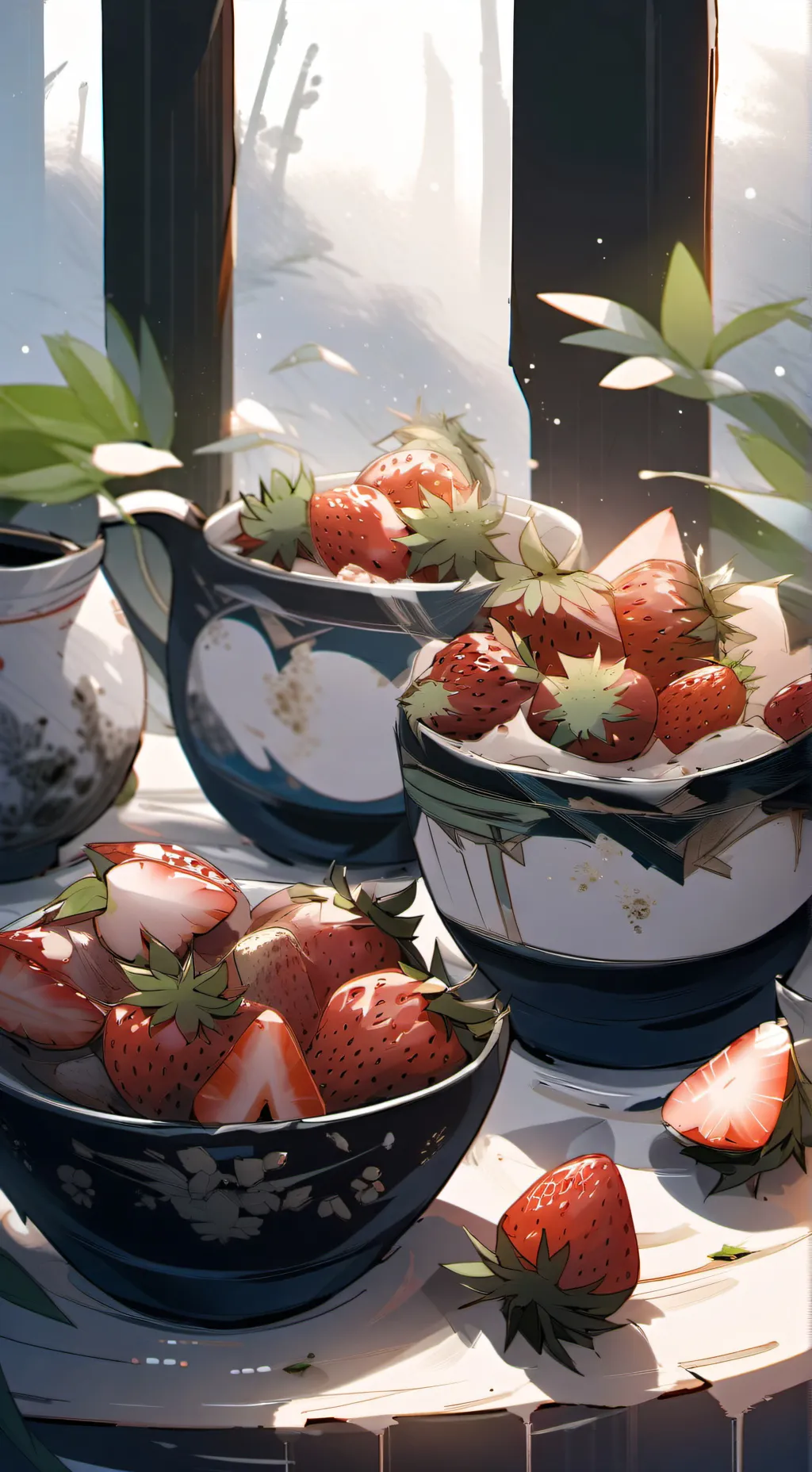 ai character: sprout!  background