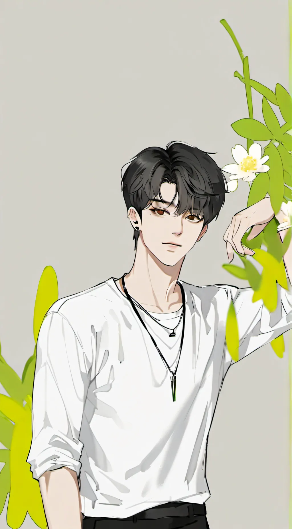 ai character: <❁★Michael★❁> background