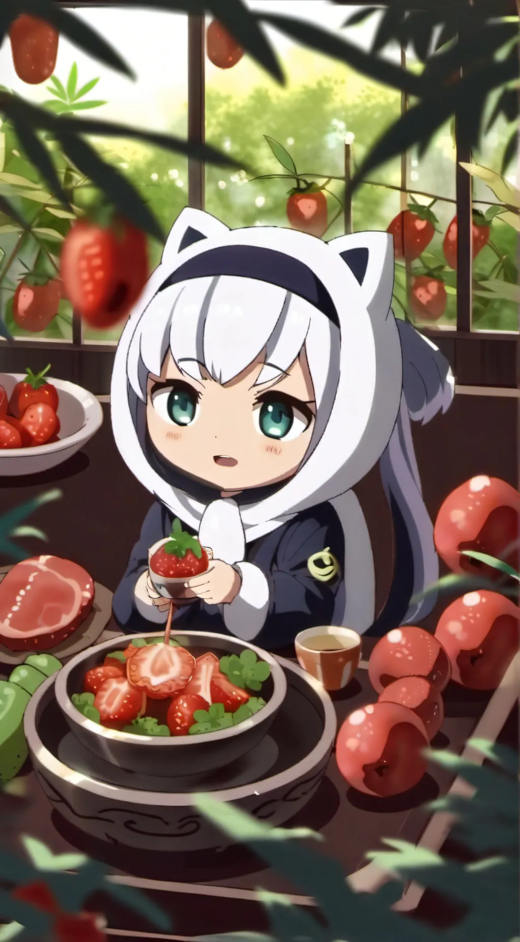 ai character: POV: 🍉🤣 background