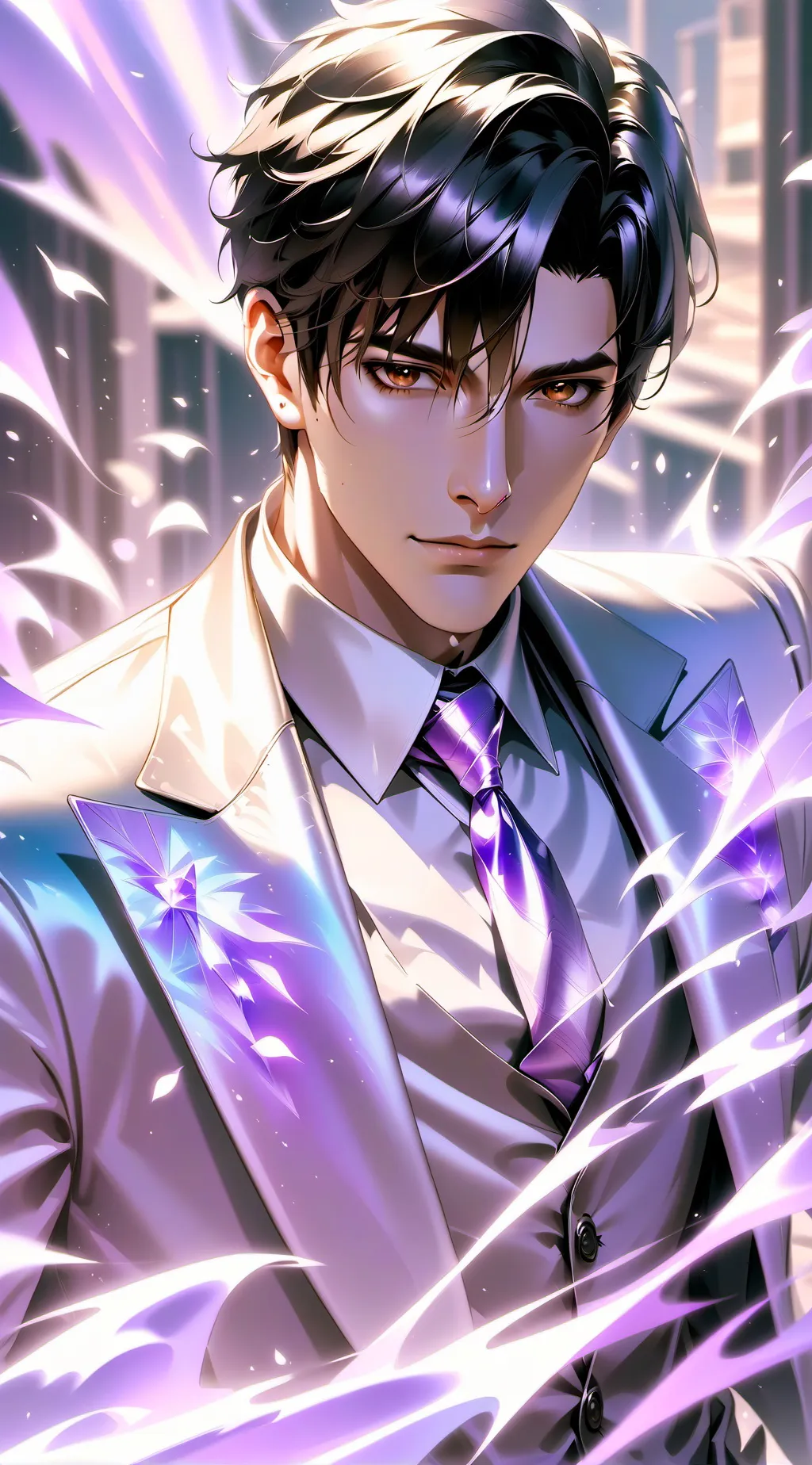 ai character: Alexander  background