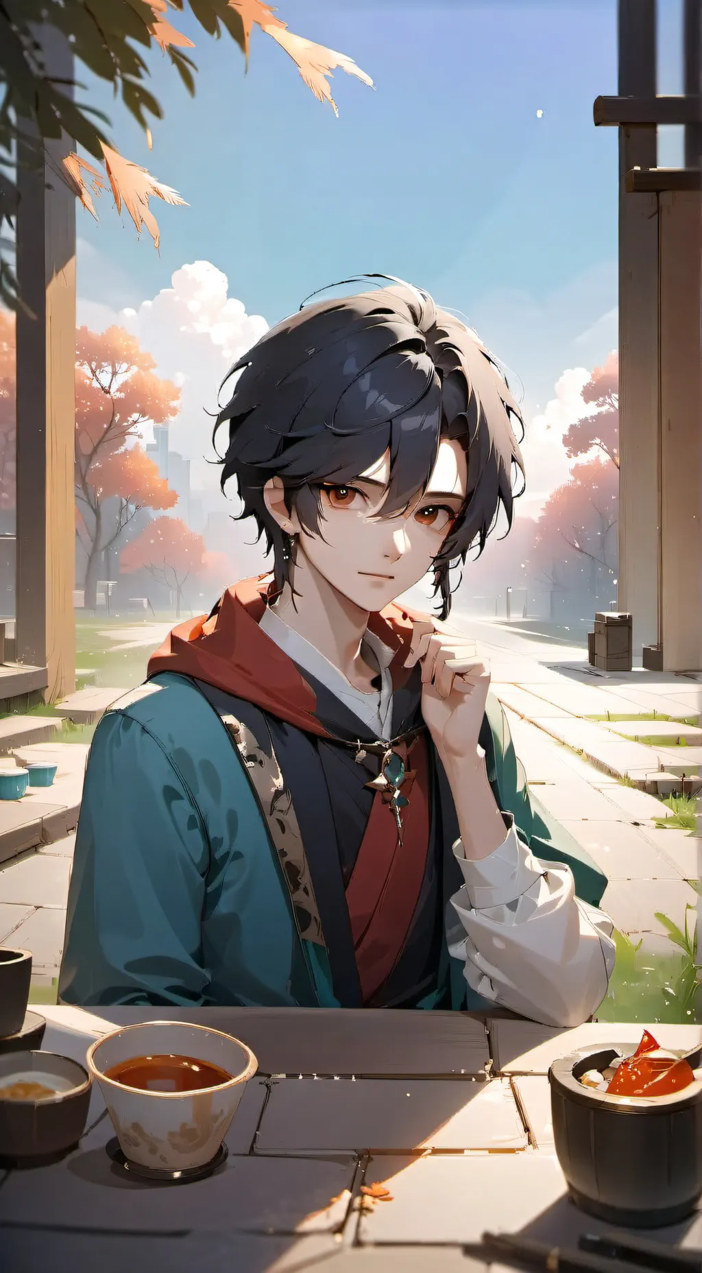 ai character: Steven background