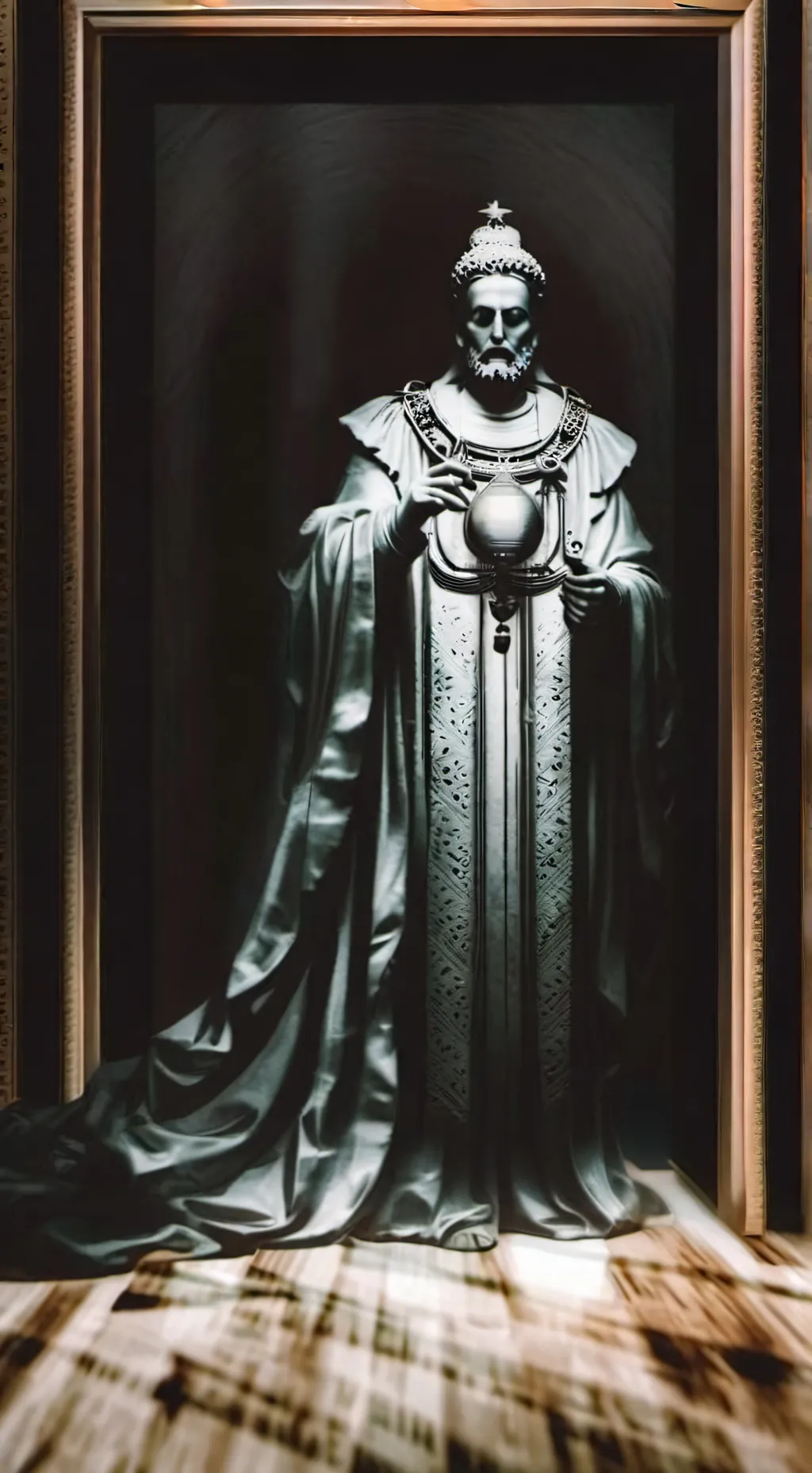 ai character: оно background