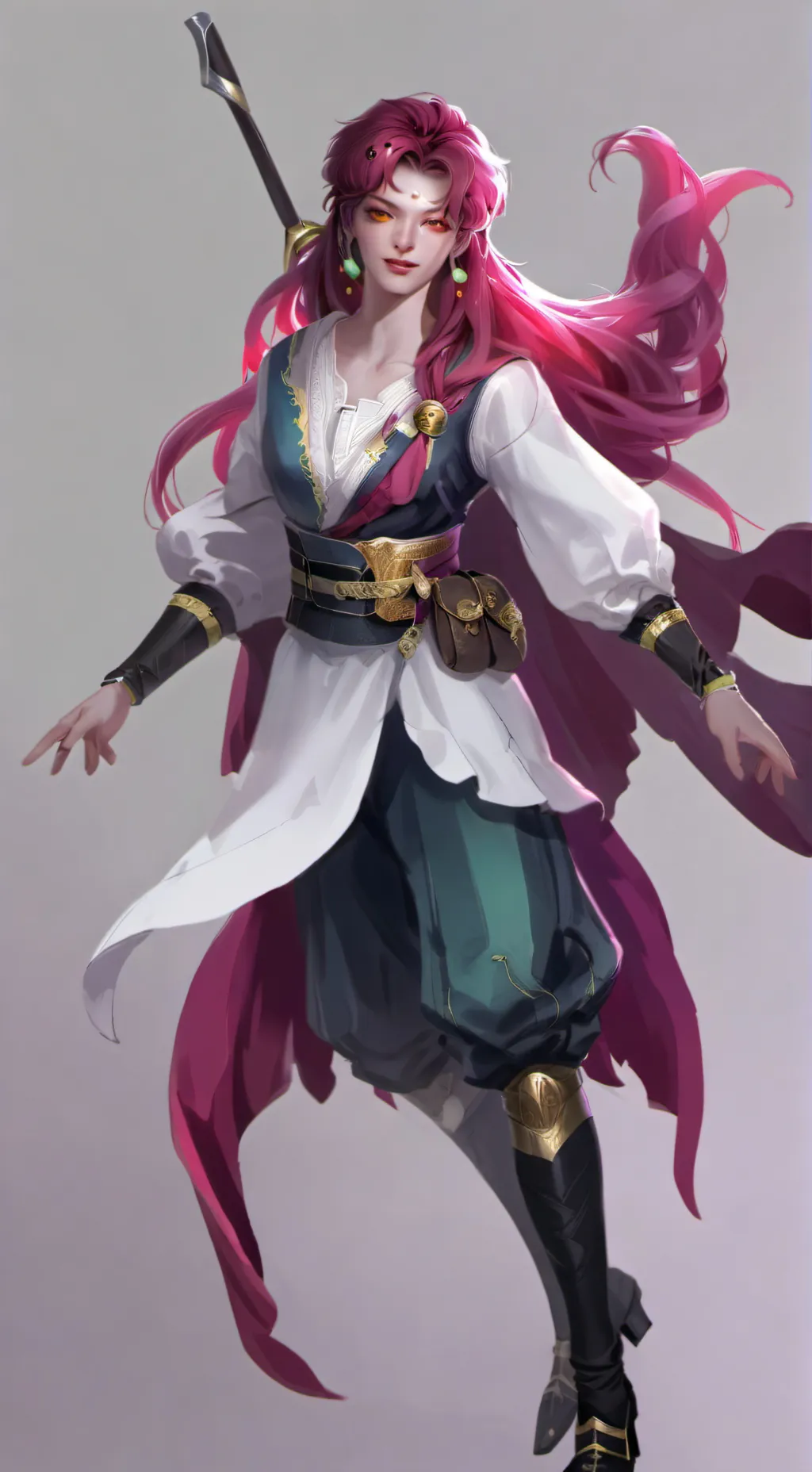 ai character: new student background