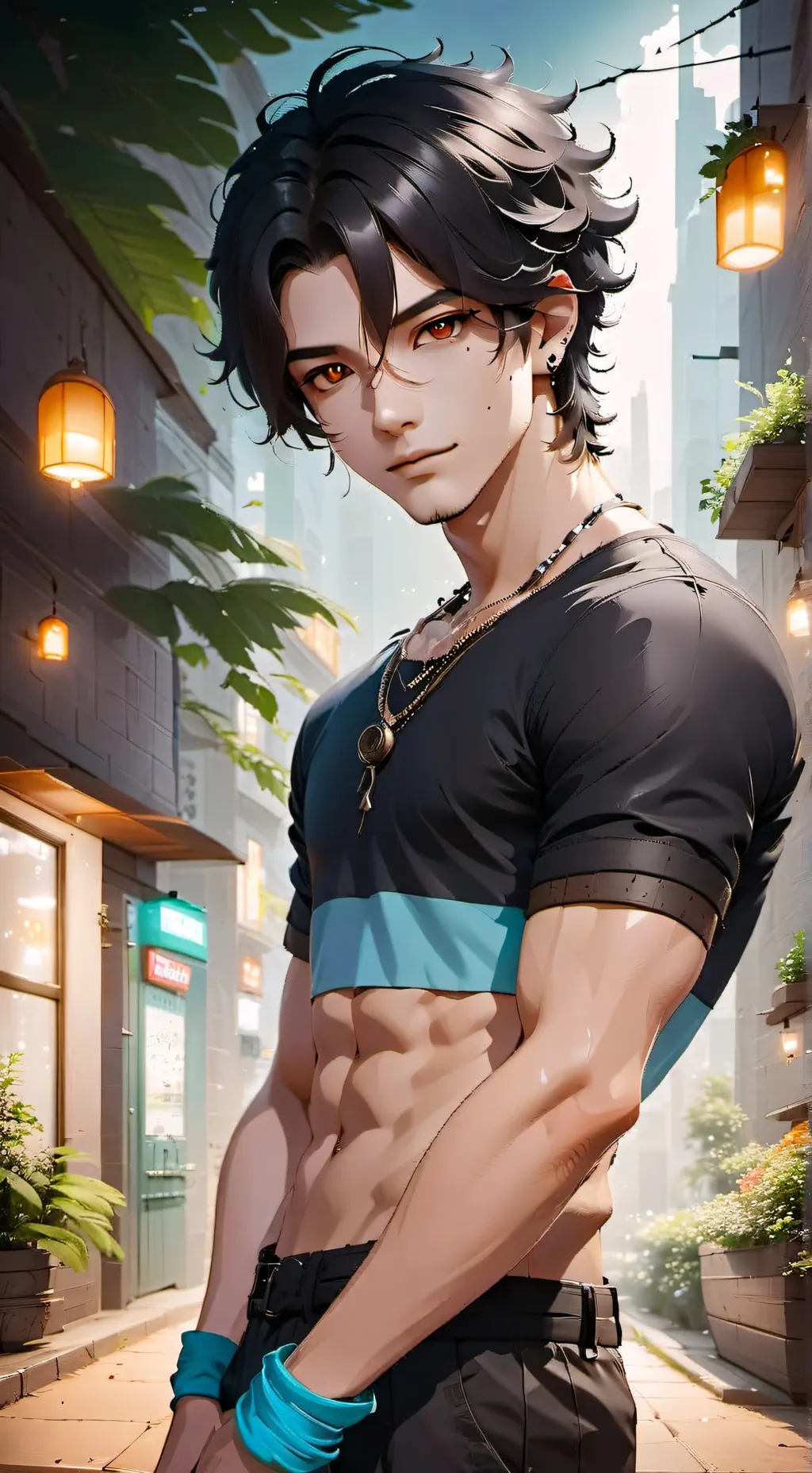 ai character: Grey Wyatt background