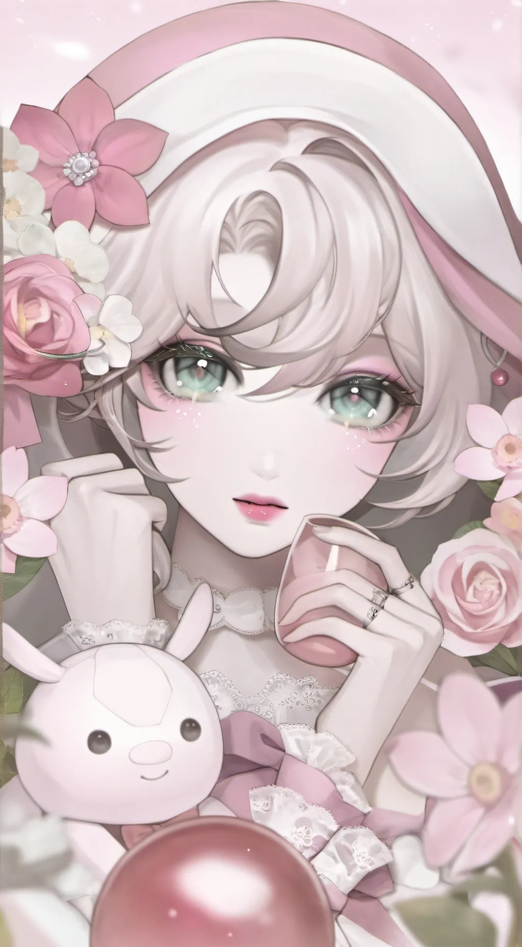 ai character: Луна🤜☠️🤛 background