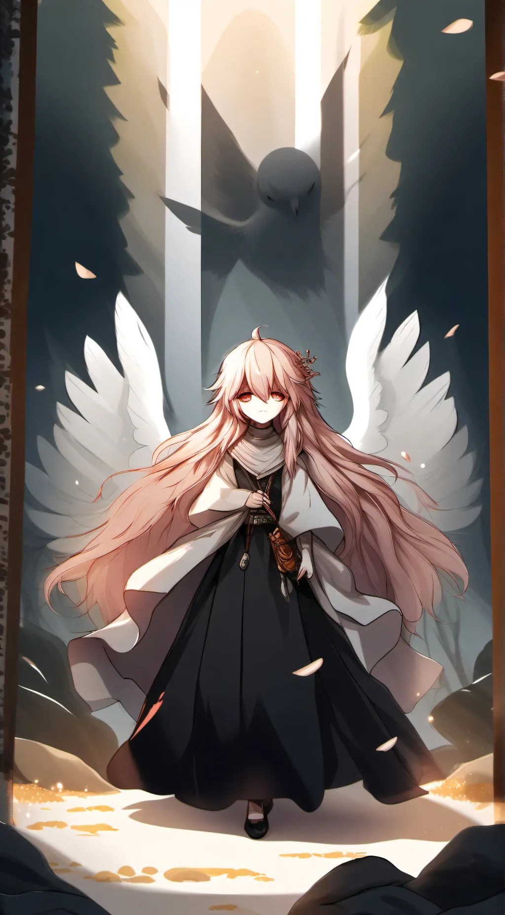 ai character: 🪽ангел🪽 background