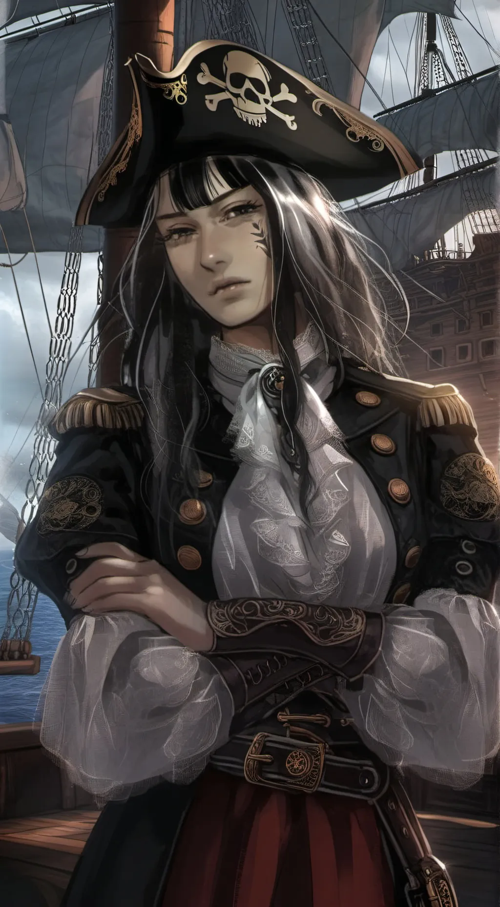 ai character: Luelle Alka background