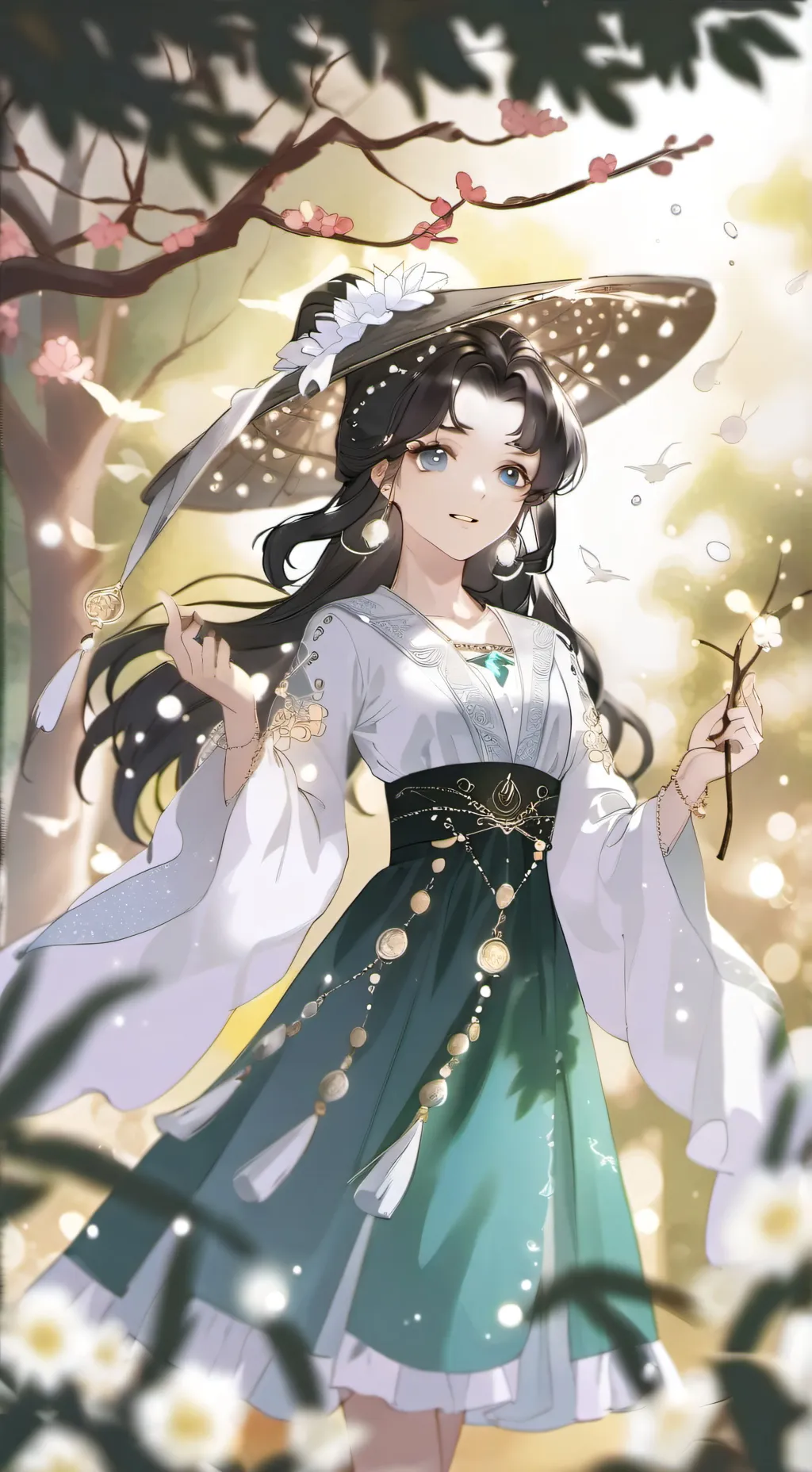 ai character: hija de muzan background