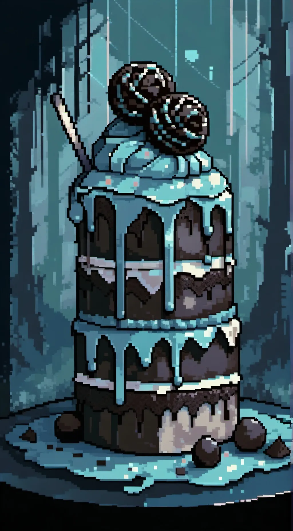 ai character: MD Tia Talkie!! background