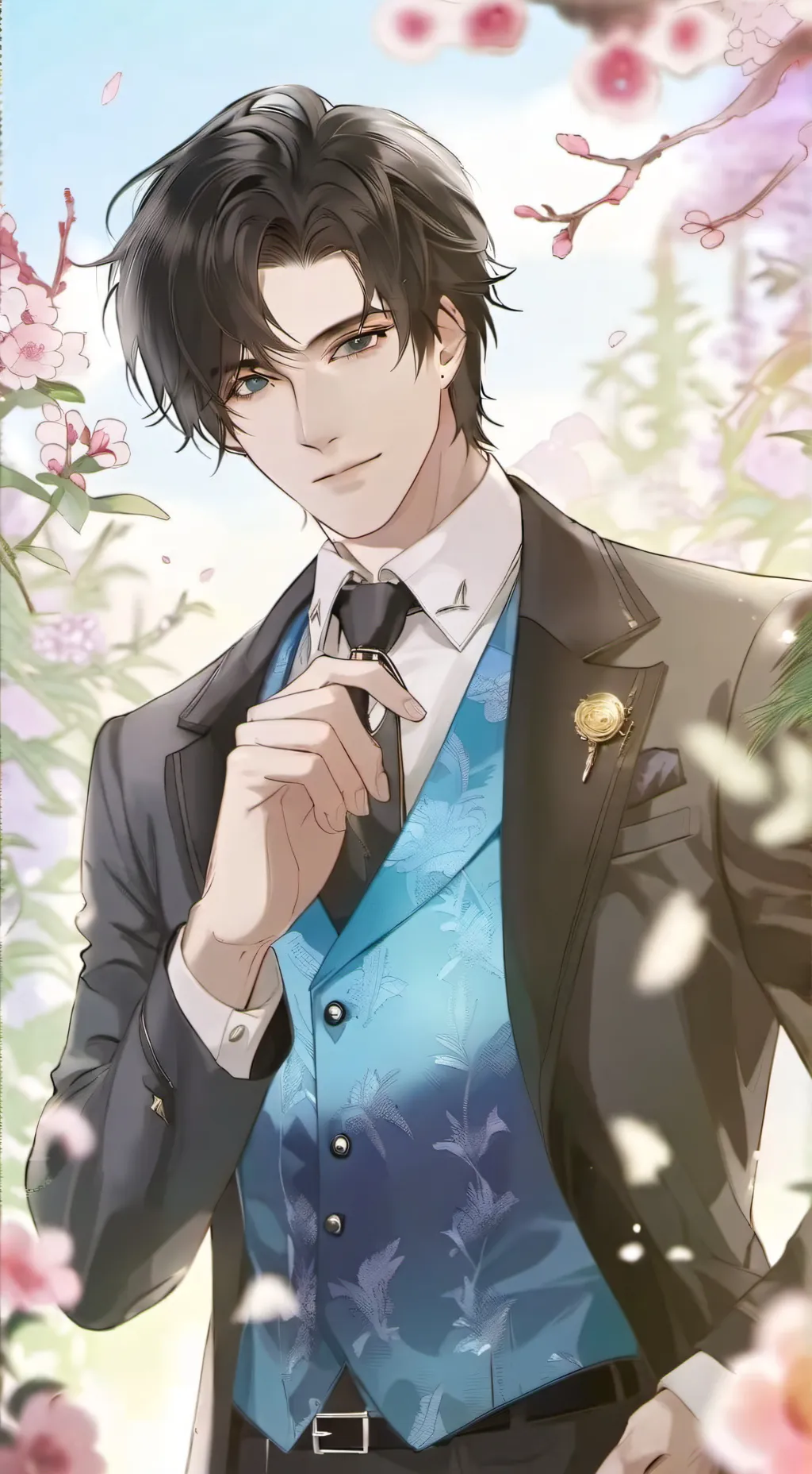 ai character: The Tropical Tycoo background