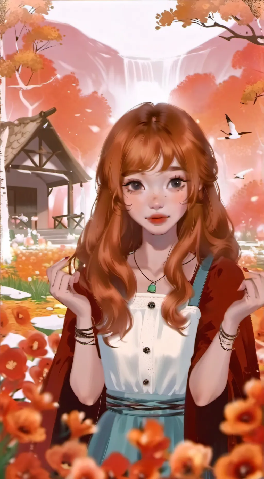 ai character: Allie! background