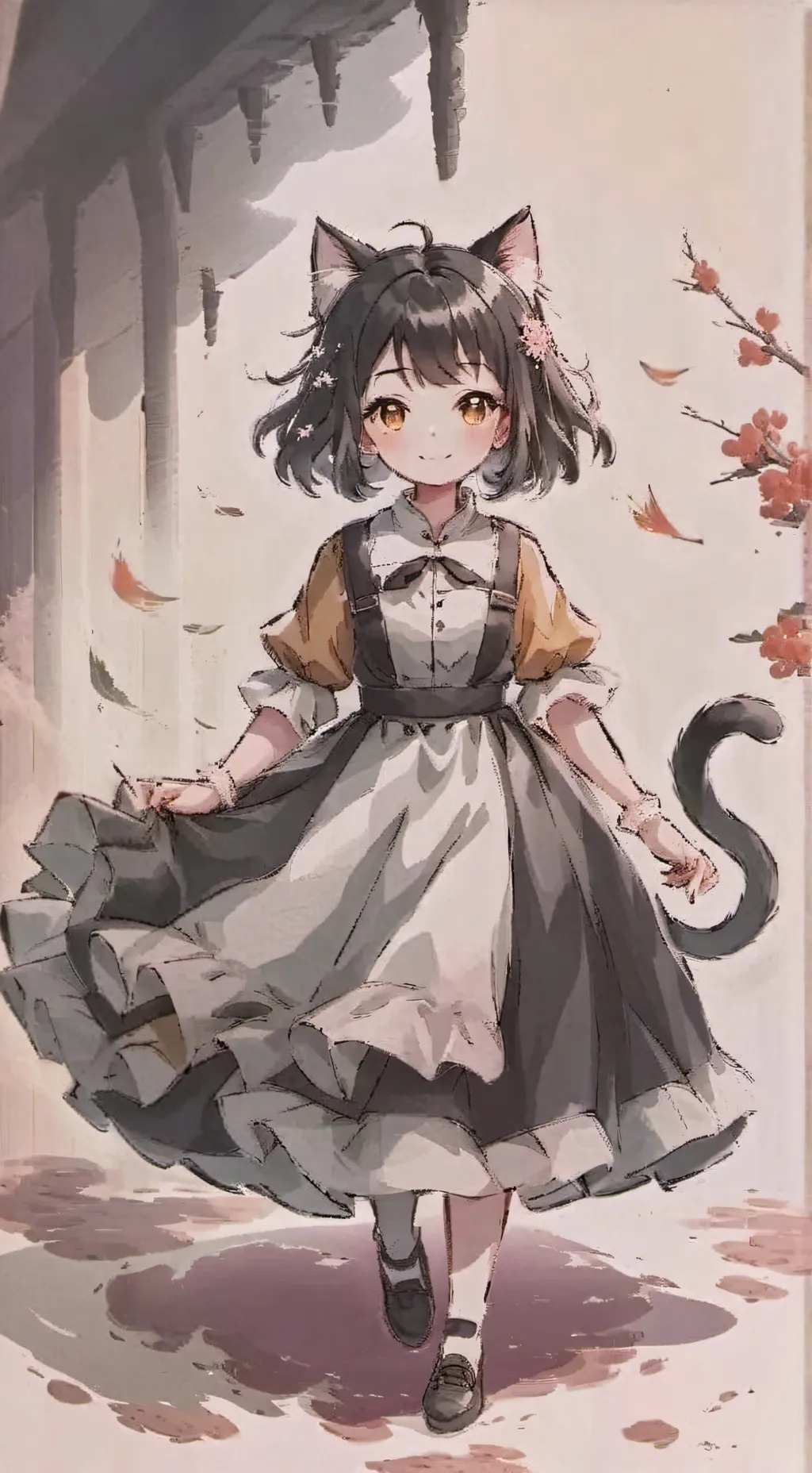 ai character: Emma  background