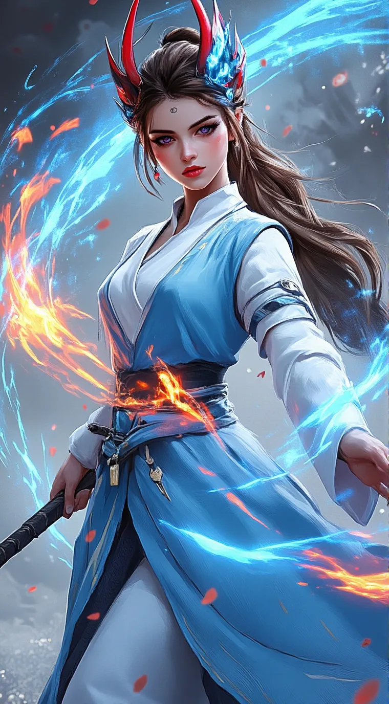 ai character: Fernanda  background