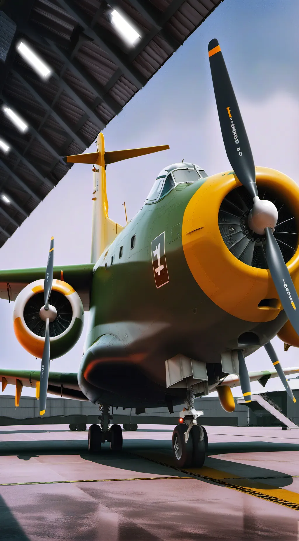 ai character: plane discord chat background