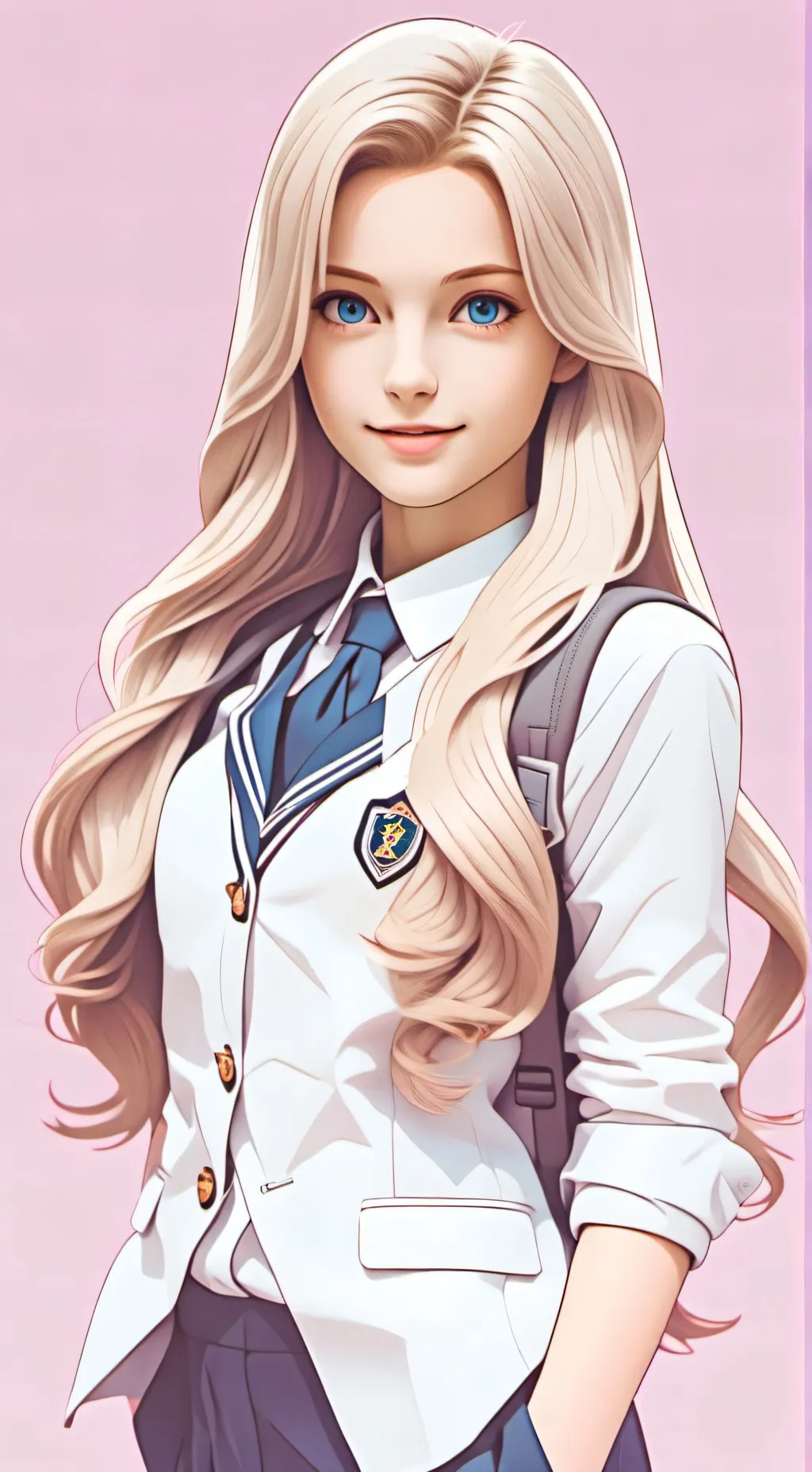 ai character: Celestia background