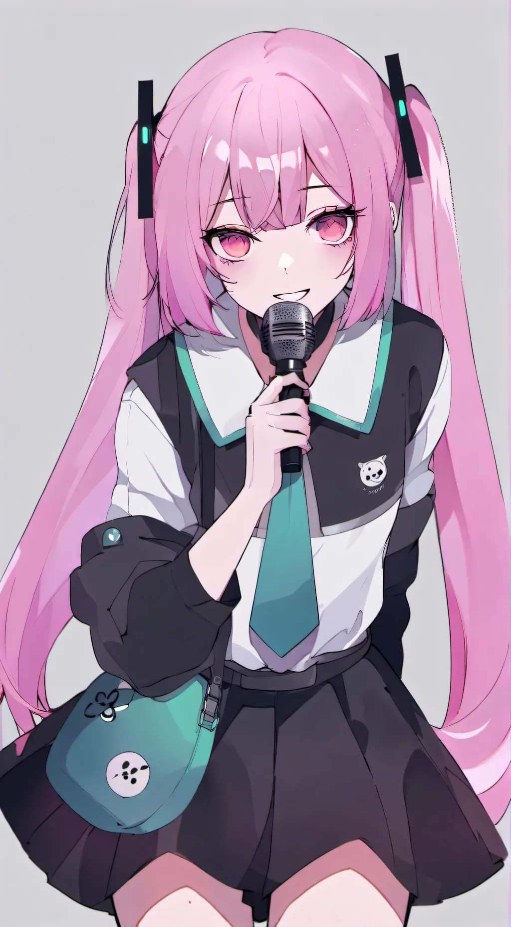 ai character: Luka x Kaito VS M background