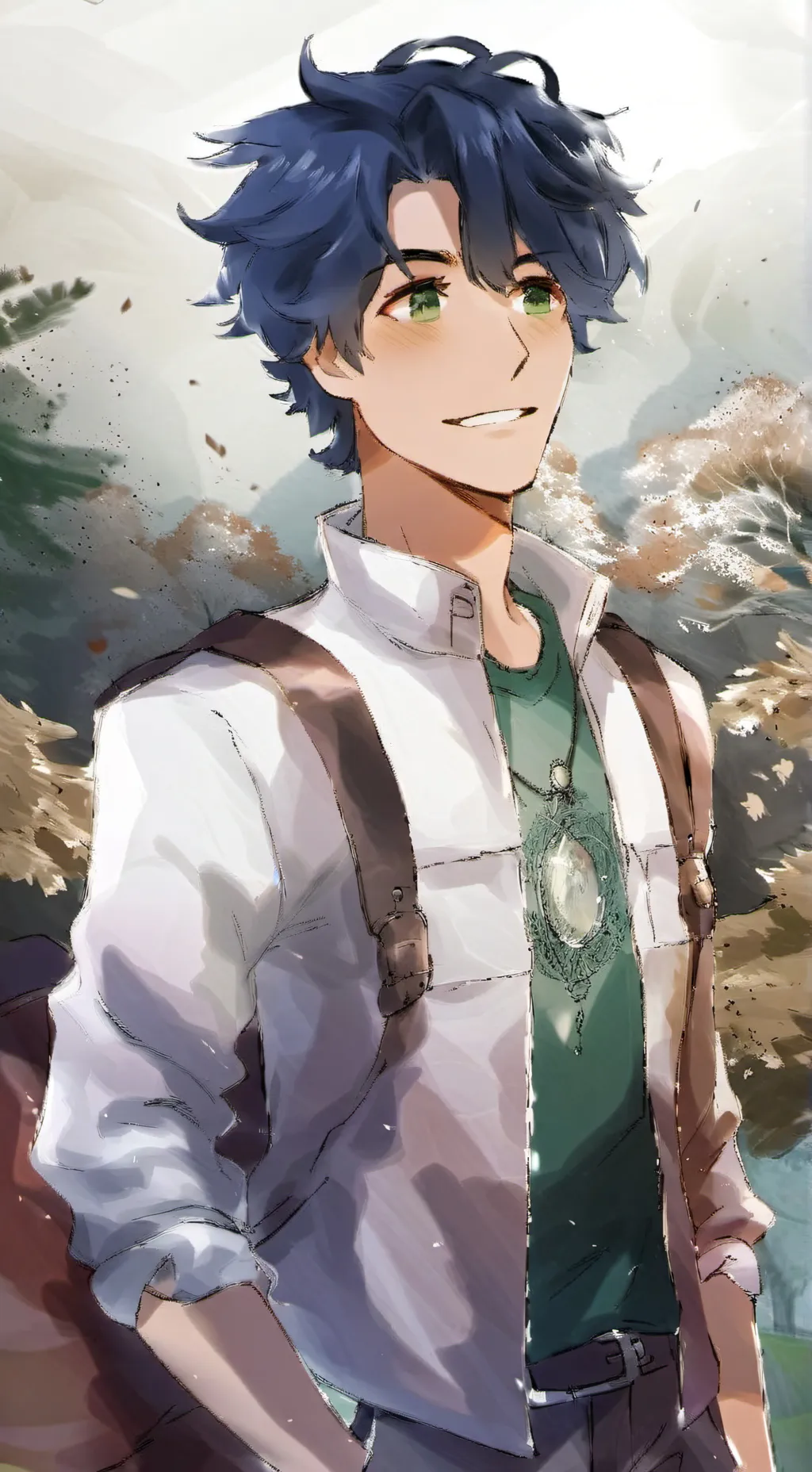 ai character: Chris background