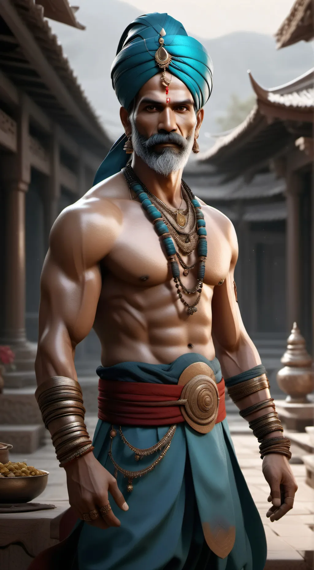 ai character: genie background