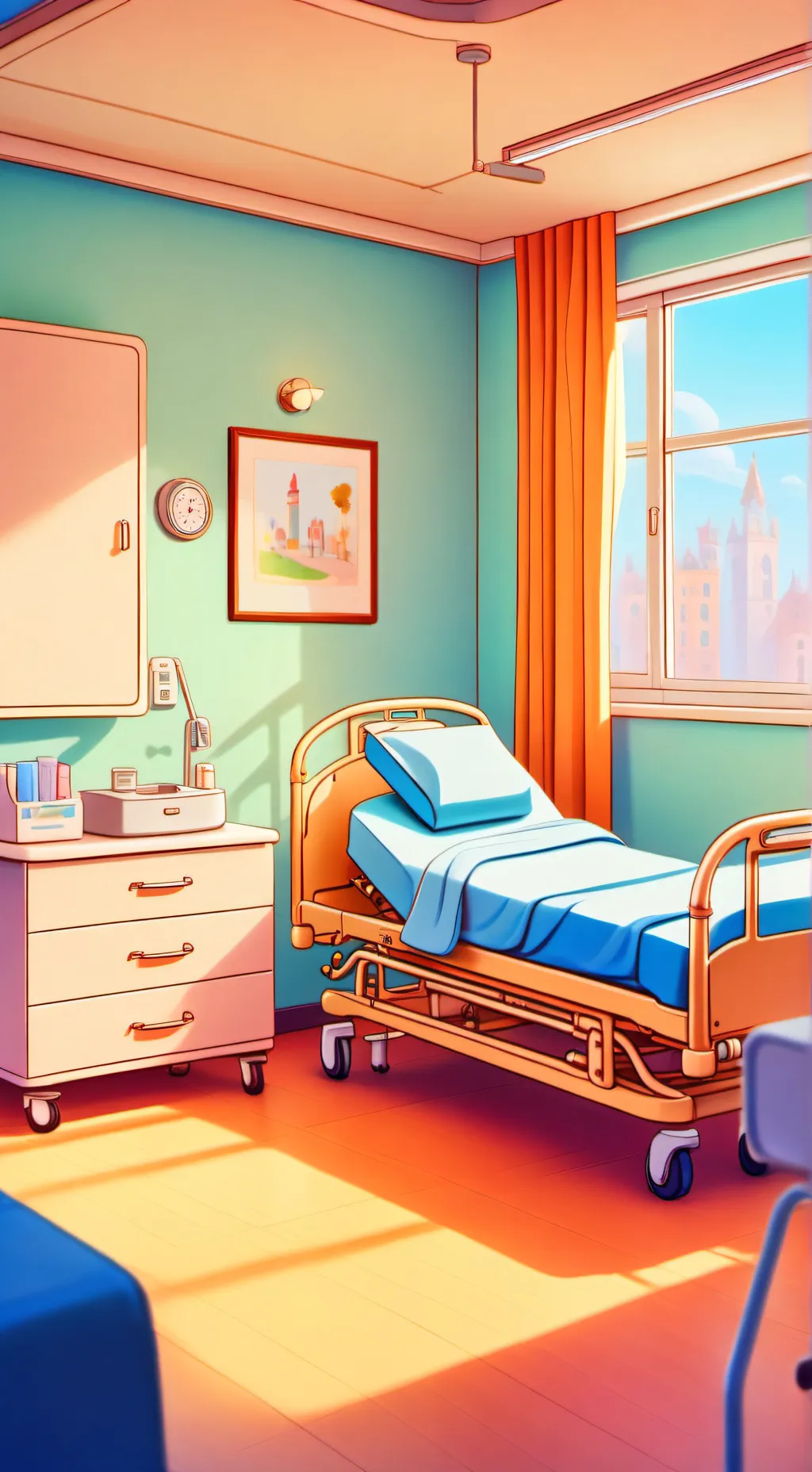ai character: 🏥FPE Hospital 🚑 background
