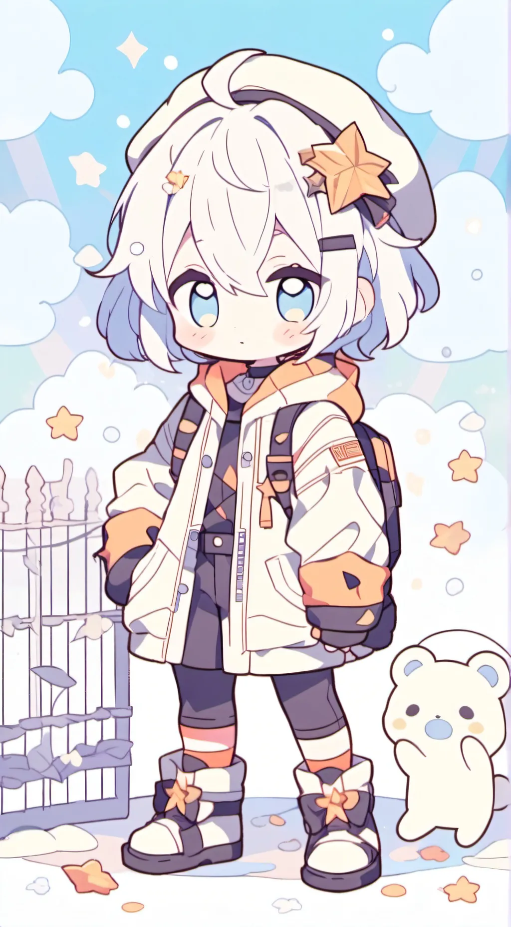 ai character: MHA PROBLEME  background