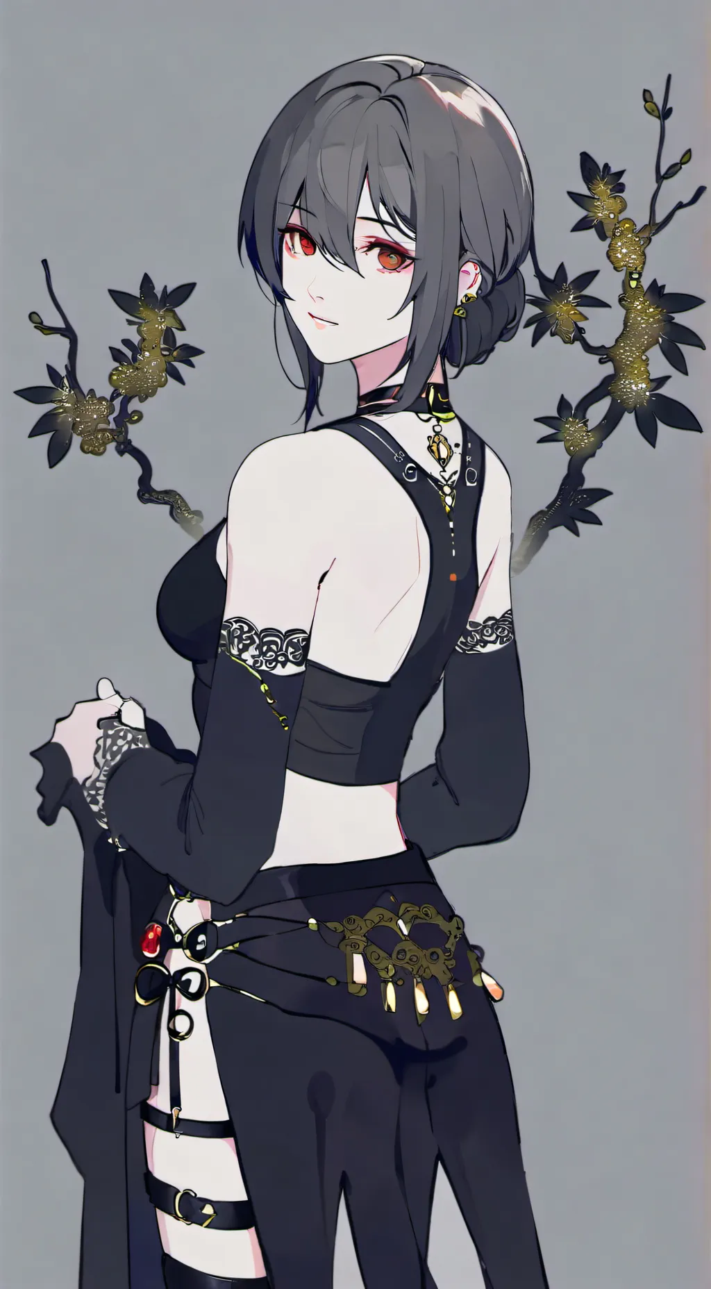 ai character: Fart queen  background