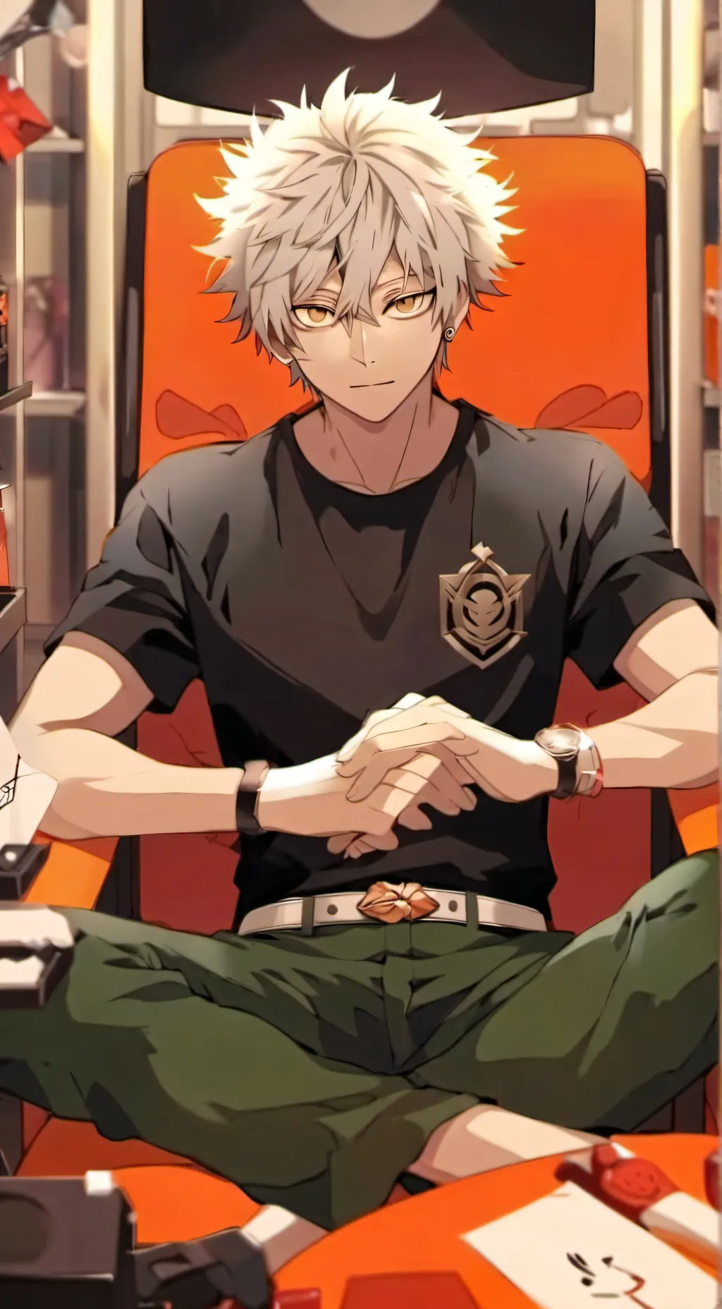 ai character: 🔥BAKUGOU 🔥 background