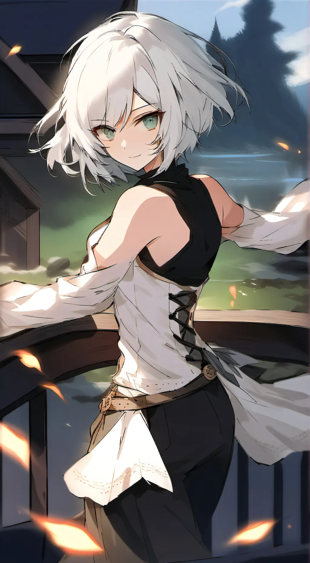 ai character: Minori background