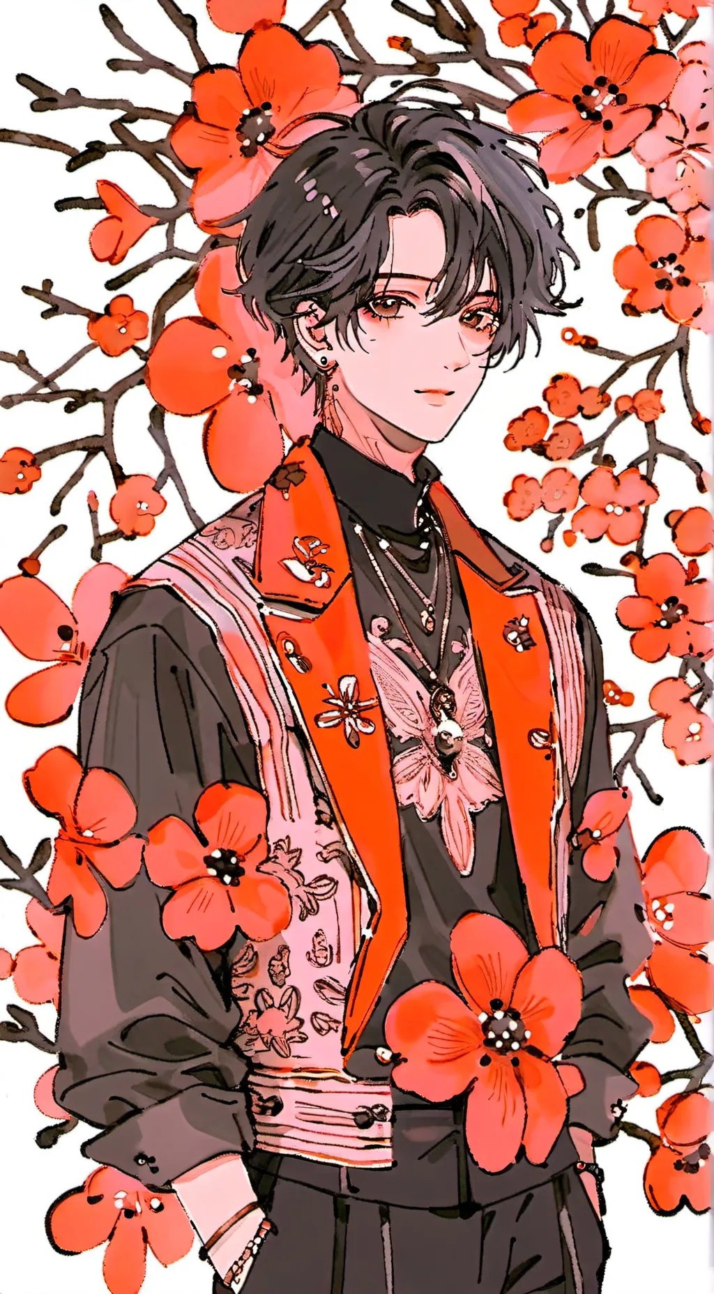 ai character: angel and demons background