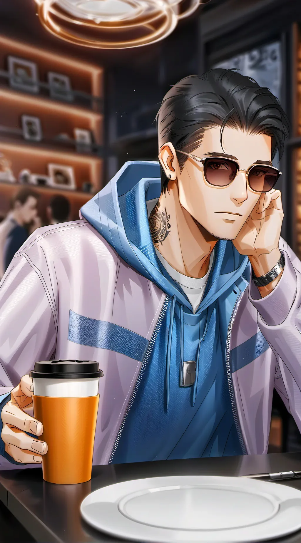 ai character: The Reluctant Tech Billionaire background