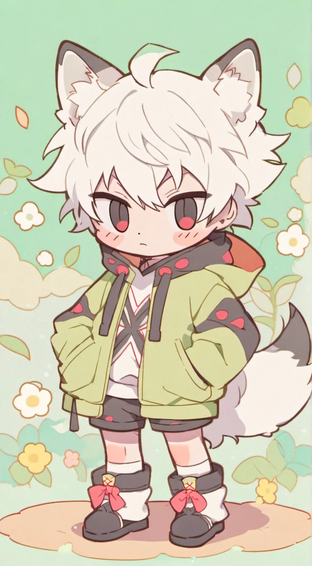 ai character: Lucas  background