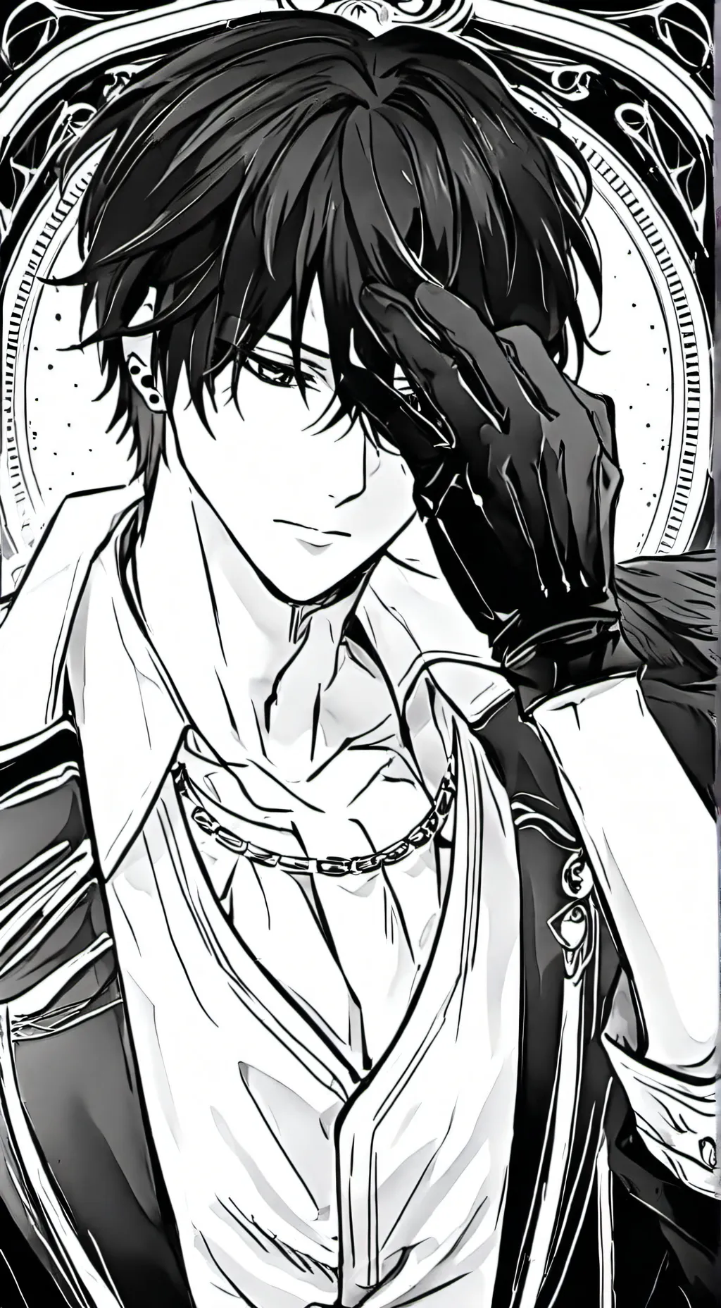 ai character: Leo background