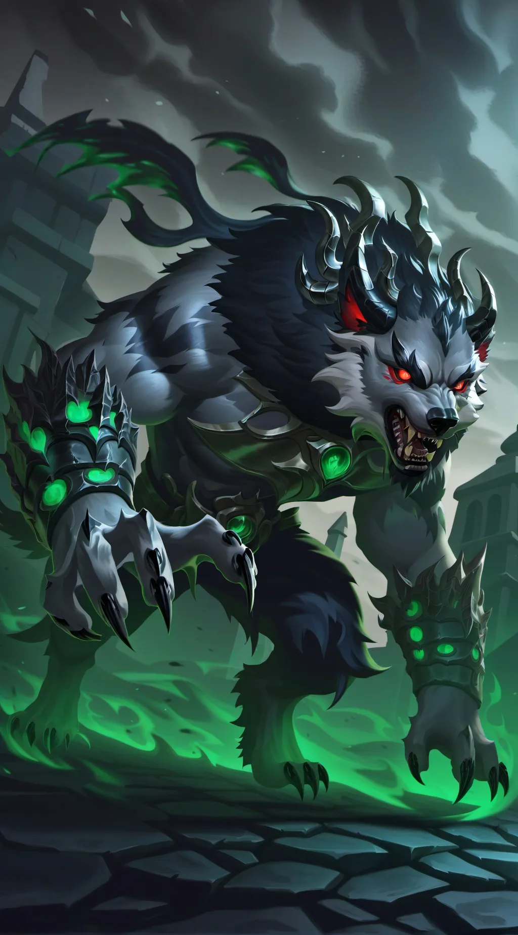 ai character: Hell Lycanthropy  background