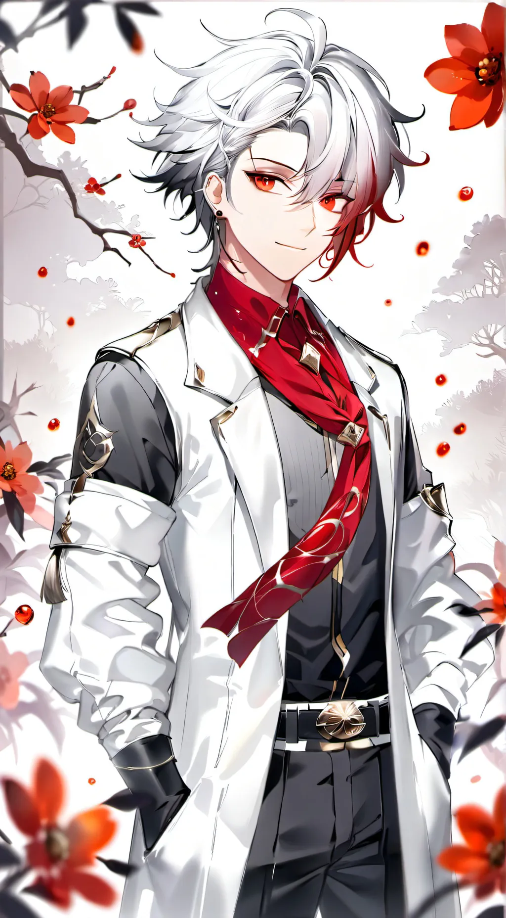 ai character: Shineray Megami  background